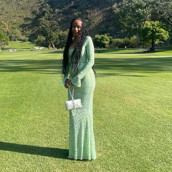 OH POLLY embellished maxi dress - Picture 6 of 7